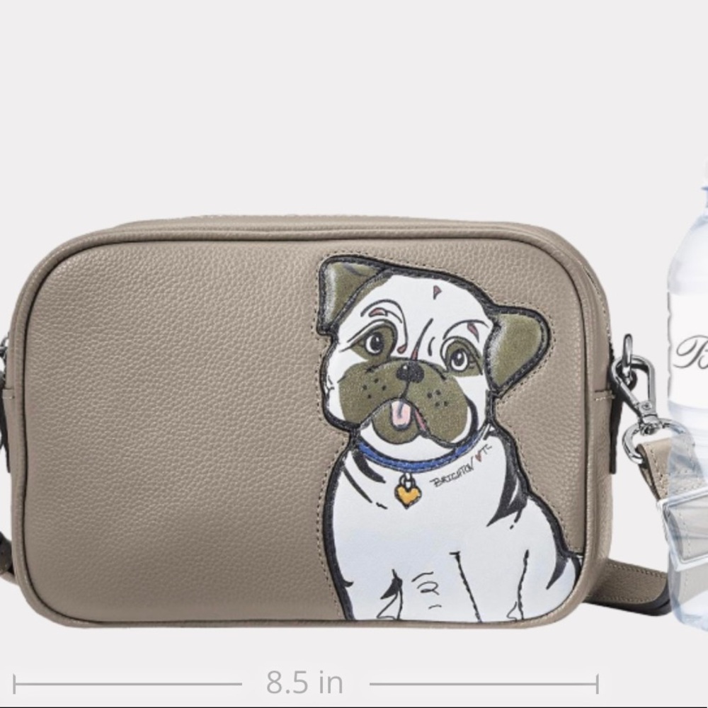 Brighton Stitch Bulldog Camera Bag crossbody - Picture 1 of 4
